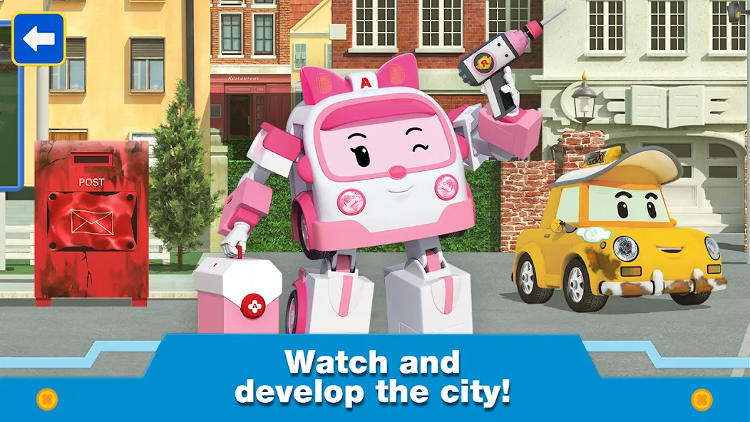 Robocar Poli: Games for Boys!  [МОД Unlocked] Screenshot 2