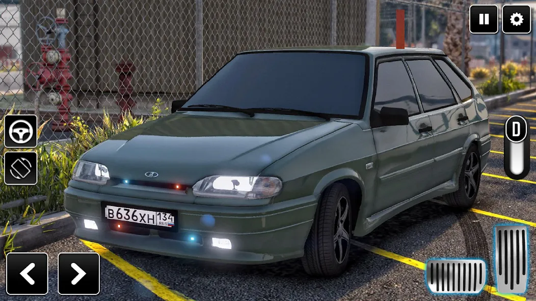 2114 Car Driving: Lada sedan  [МОД Mega Pack] Screenshot 1