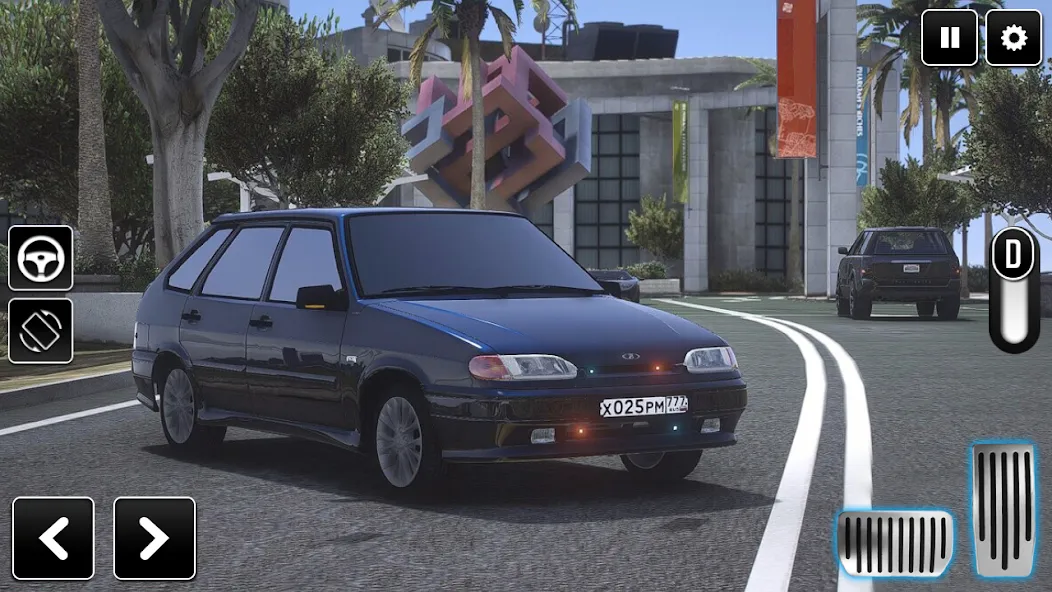 2114 Car Driving: Lada sedan  [МОД Mega Pack] Screenshot 2