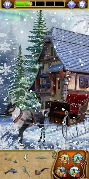 Hidden Object: Winter Wonder (Хидден Объект)  [МОД Бесконечные монеты] Screenshot 5