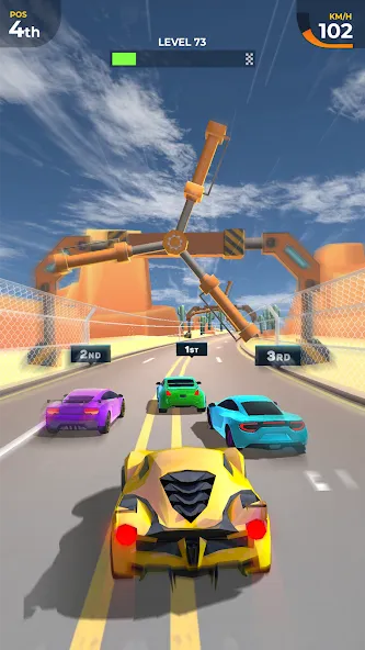 Car Race 3D: Car Racing (Гонки на машинах 3D)  [МОД Все открыто] Screenshot 4