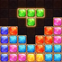 Скачать взлом Puzzle Block Jewels (Пазл Блок Драгоценности) [МОД Unlocked] на Андроид