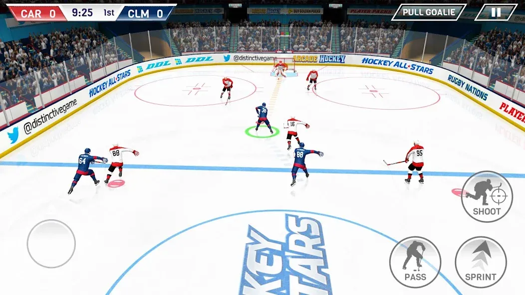 Hockey All Stars (Хоккей Олл Старс)  [МОД Много монет] Screenshot 1