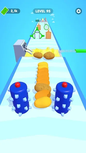 Potato Rush (Потейто Раш)  [МОД Бесконечные деньги] Screenshot 2