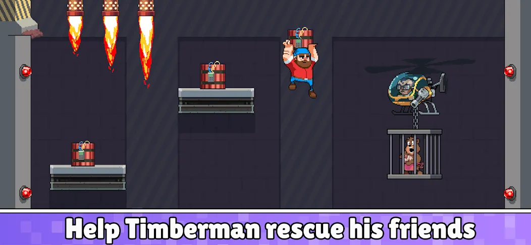 Timberman The Big Adventure (Тимбермен Большое Приключение)  [МОД Все открыто] Screenshot 4