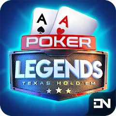 Скачать взлом Poker Legends - Texas Hold'em (Покер Легенды) [МОД Меню] на Андроид