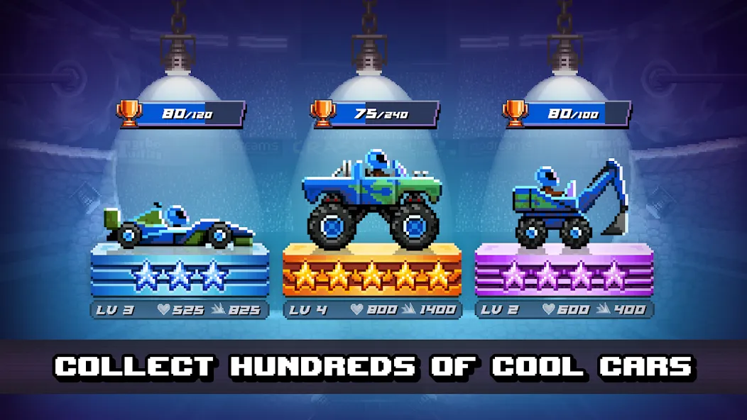 Drive Ahead! - Fun Car Battles  [МОД Unlimited Money] Screenshot 3