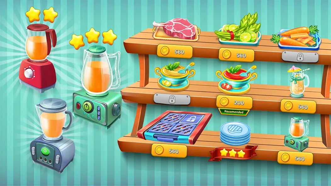 Food Cooking: Chef Restaurant  [МОД Меню] Screenshot 5