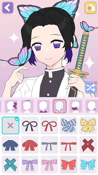 Vlinder Avatar Maker: dress up  [МОД Unlocked] Screenshot 4