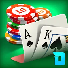 Скачать взлом DH Texas Poker - Texas Hold'em (ДХ Техас Покер) [МОД Menu] на Андроид