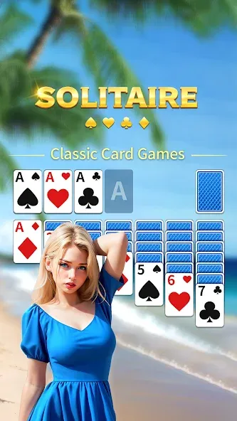 Solitaire Classic:Card Game (Солитер Классик)  [МОД Unlimited Money] Screenshot 1