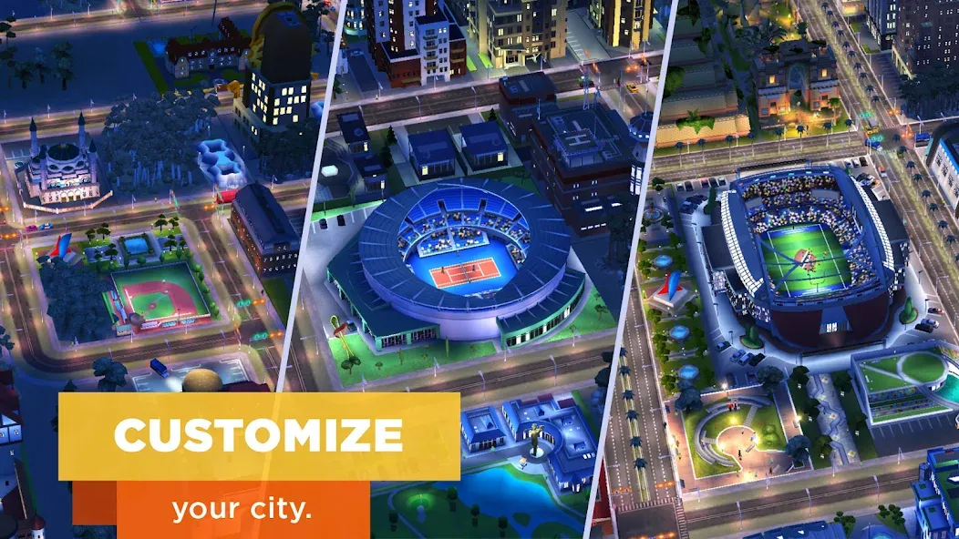 SimCity BuildIt (СимСити БилдИт)  [МОД Бесконечные деньги] Screenshot 1