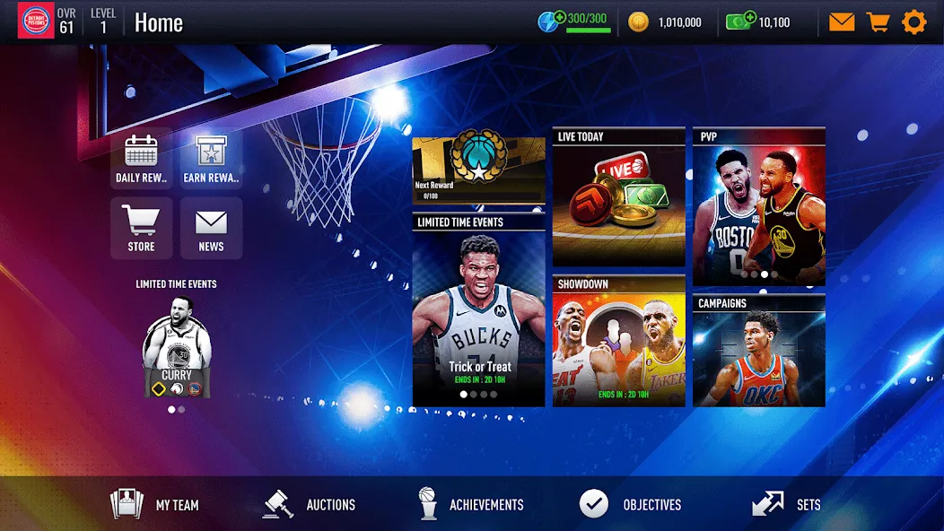 NBA LIVE Mobile Basketball (НБА Лайв Мобайл)  [МОД Unlocked] Screenshot 3