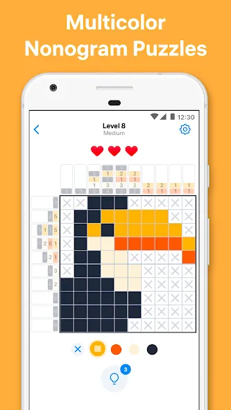 Nonogram Color - Logic Puzzle  [МОД Unlimited Money] Screenshot 1