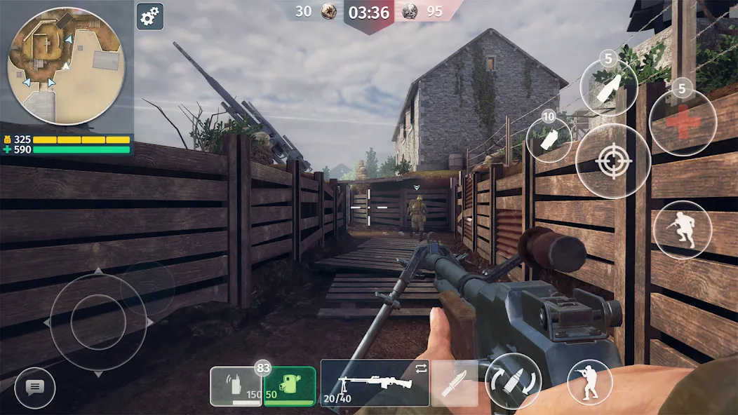 World War 2: Shooting Games (Вторая мировая война)  [МОД Mega Pack] Screenshot 5