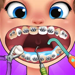 Скачать взлом Dentist games [МОД Все открыто] на Андроид