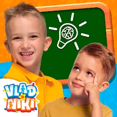 Скачать взлом Vlad and Niki - Smart Games  [МОД Бесконечные монеты] на Андроид