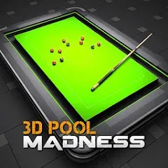 Скачать взлом 3D Pool Madness (Пул Безумие)  [МОД Unlimited Money] на Андроид