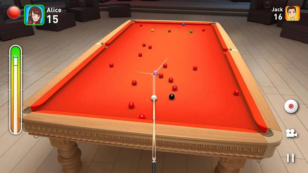 Real Snooker 3D (Реал Снукер 3D)  [МОД Бесконечные монеты] Screenshot 4