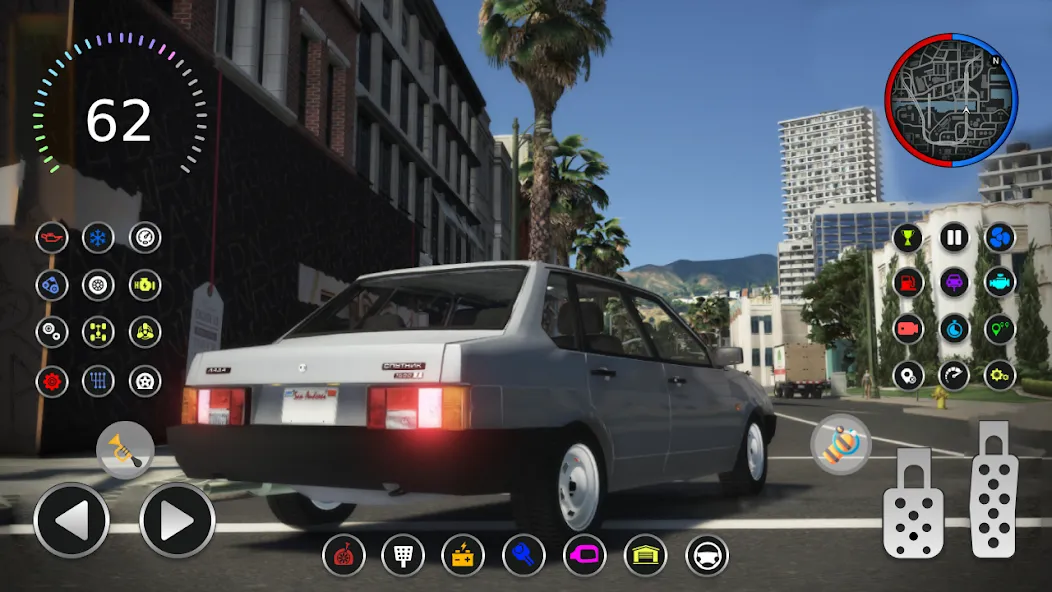 21099 Lada: Russian Racer Max  [МОД Unlimited Money] Screenshot 4