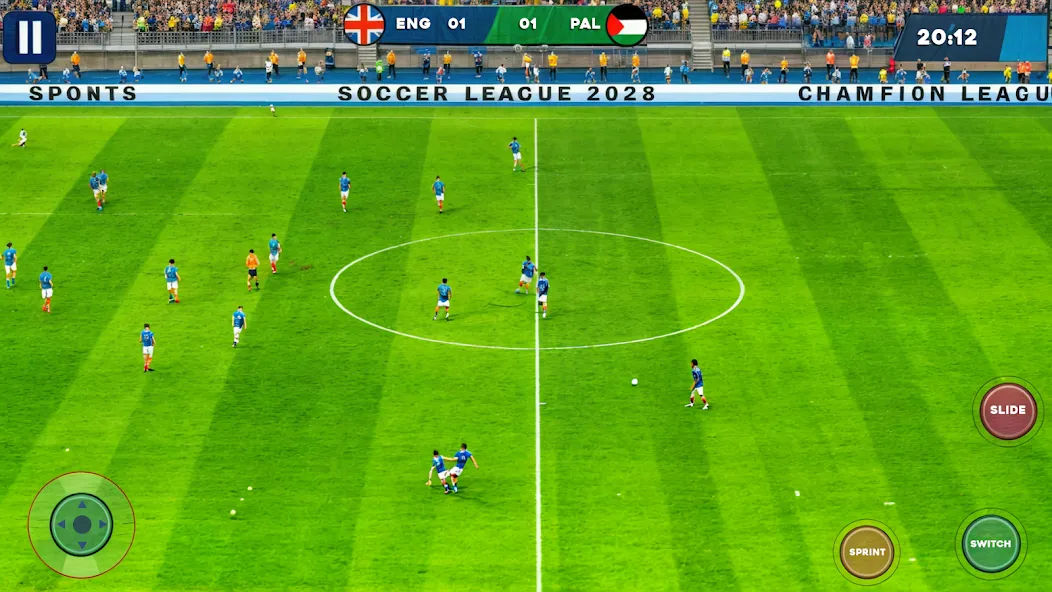 Soccer Games Football League (Соккер Геймс Футбол 2023)  [МОД Все открыто] Screenshot 1