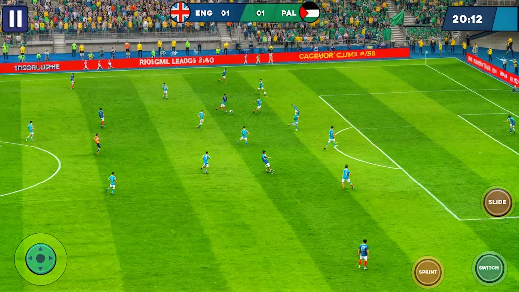 Soccer Games Football League (Соккер Геймс Футбол 2023)  [МОД Все открыто] Screenshot 4