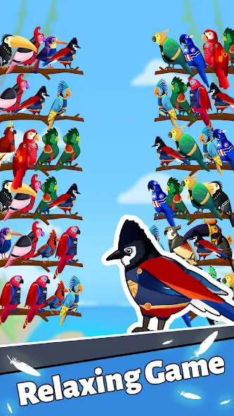 Bird Puzzle - Color Game  [МОД Много монет] Screenshot 5