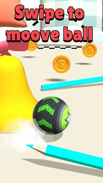 Toy Going Ball Roll  [МОД Unlocked] Screenshot 1