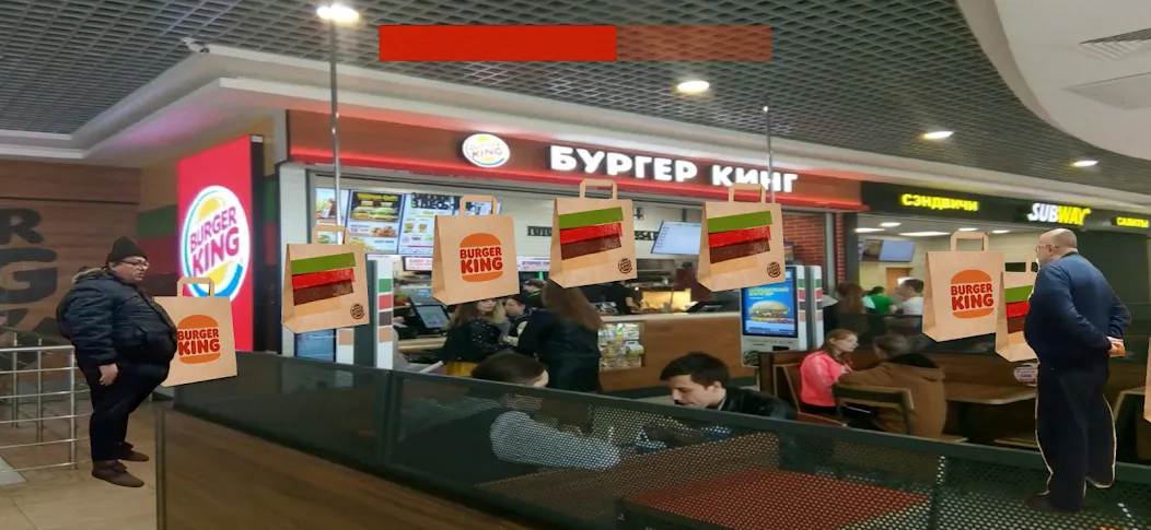 Бургеркинг гов игра  [МОД Unlimited Money] Screenshot 2