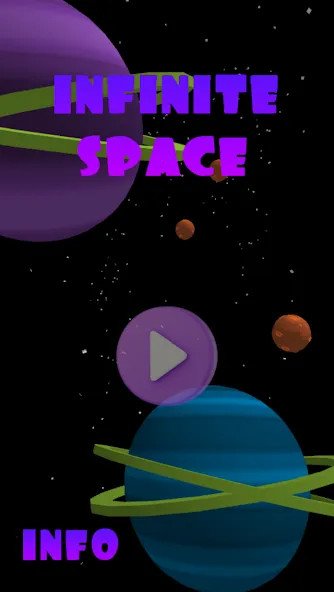 Infinite Space 3D (Инфинити Спейс 3Д)  [МОД Бесконечные деньги] Screenshot 1