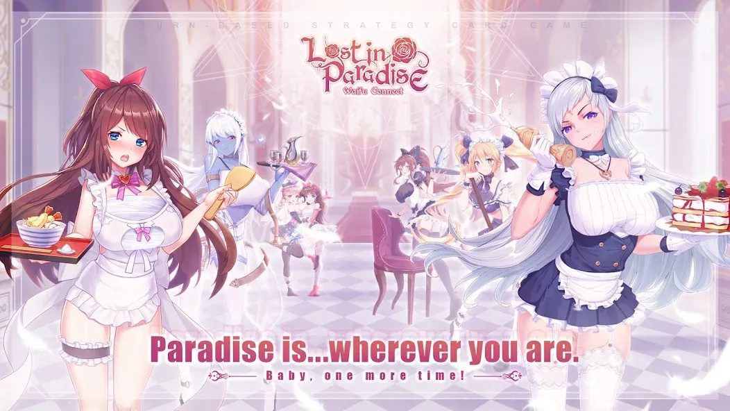 Lost in Paradise:Waifu Connect (Лост ин Парадайз)  [МОД Unlocked] Screenshot 1