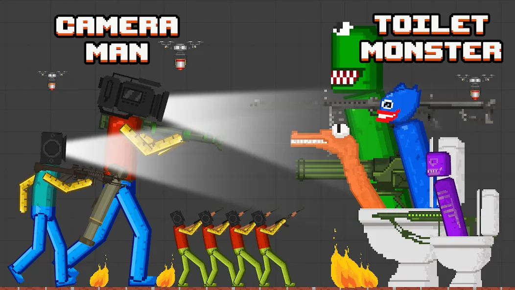 Monster Playground (Монстер Плейграунд)  [МОД Menu] Screenshot 1