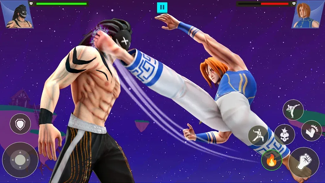 Anime Fighting Game (Аниме Файтинг Гейм)  [МОД Много монет] Screenshot 2