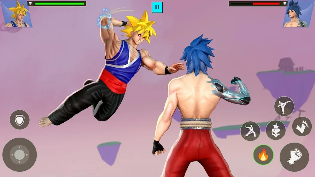 Anime Fighting Game (Аниме Файтинг Гейм)  [МОД Много монет] Screenshot 3