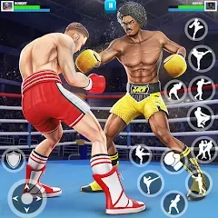 Скачать взлом Punch Boxing Game: Ninja Fight [МОД Бесконечные деньги] на Андроид