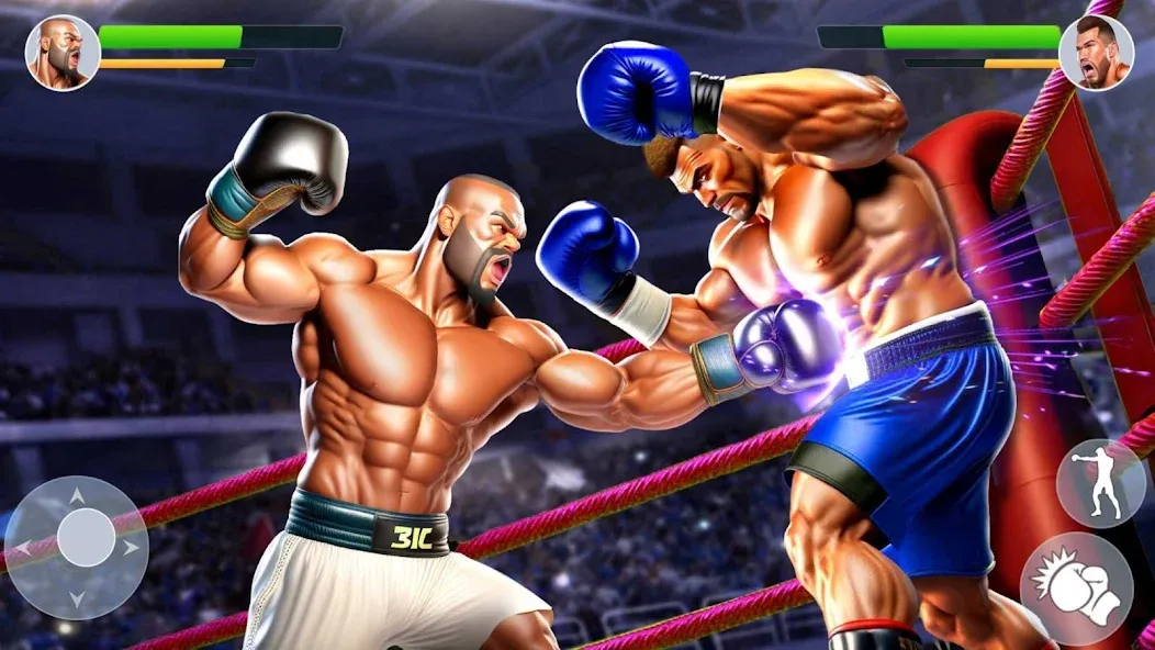 Boxing Heros: Fighting Games (Тэг Боксинг Игры)  [МОД Много денег] Screenshot 1