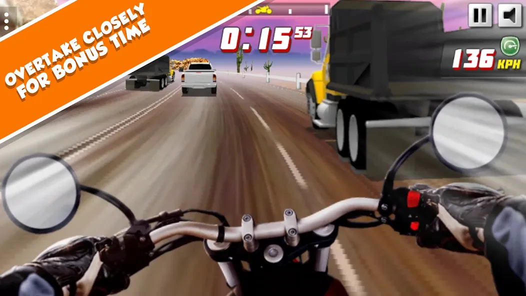 Highway Rider Extreme - 3D Mot (Хайвей Райдер Экстрим)  [МОД Unlimited Money] Screenshot 3