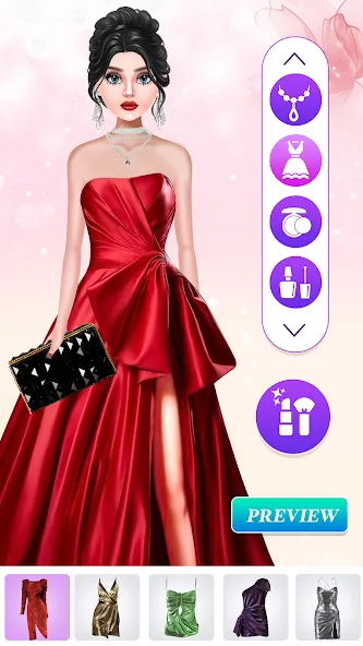 Fashion Show: Dress up Games (Фэшн Шоу)  [МОД Бесконечные деньги] Screenshot 2