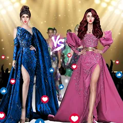 Скачать взлом Fashion Show: dress up Games (Фэшн Шоу) [МОД Бесконечные деньги] на Андроид