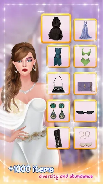 Fashion Stylist: Dress Up Game (Фэшн стилист)  [МОД Бесконечные деньги] Screenshot 1