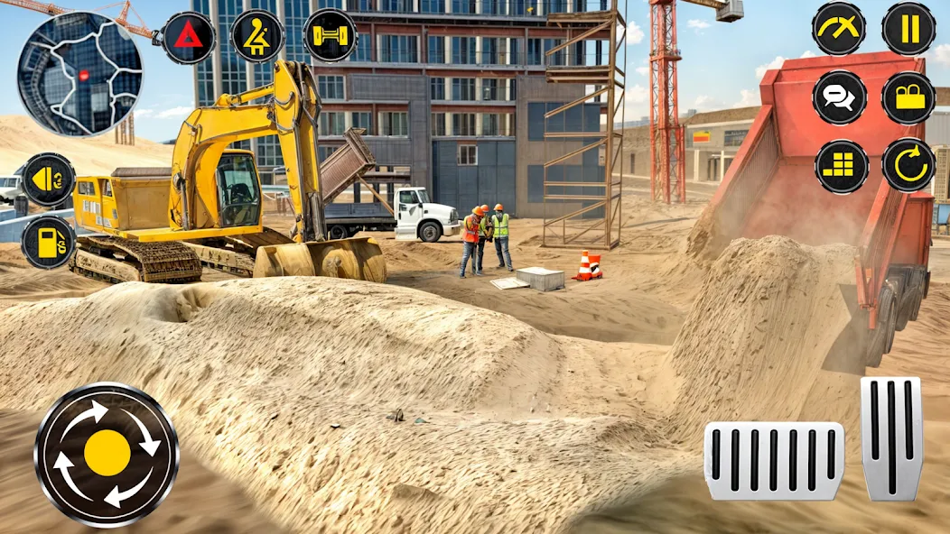 Heavy Excavator Simulator PRO (Хеви Экскавейтор Симулятор ПРО)  [МОД Menu] Screenshot 4