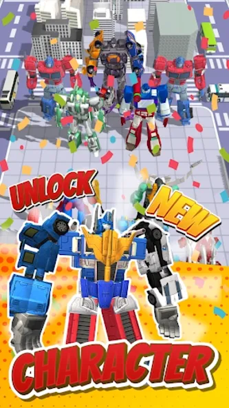 Superhero Robot Monster Battle  [МОД Unlocked] Screenshot 4