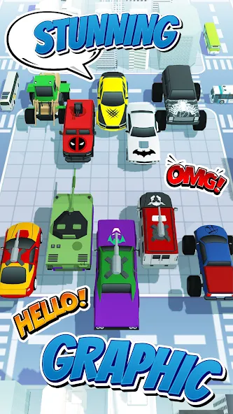 Superhero Car Merge Battle  [МОД Menu] Screenshot 4