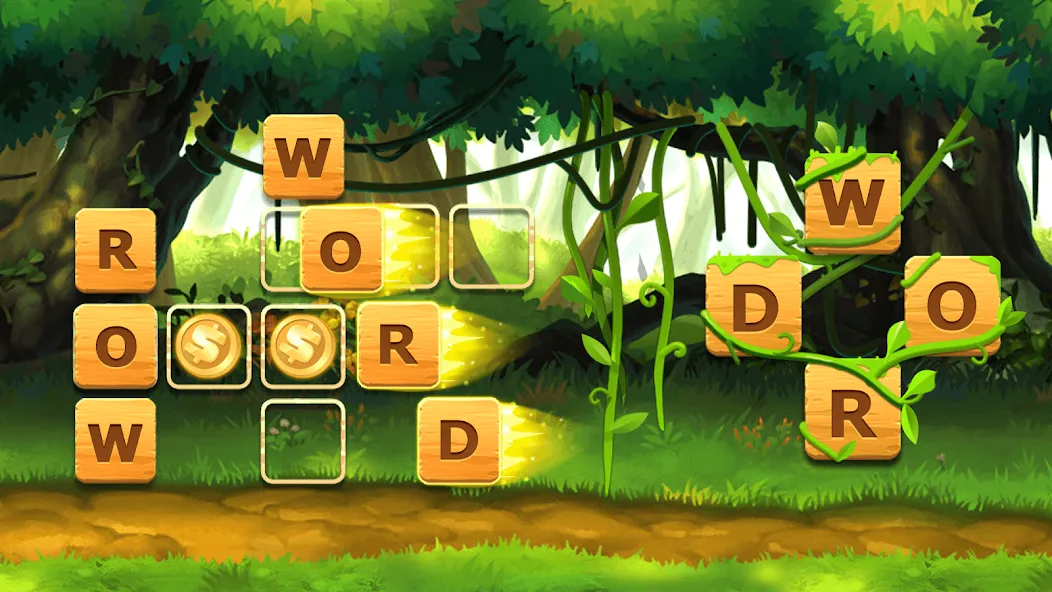 Word Crossword Puzzle  [МОД Меню] Screenshot 3