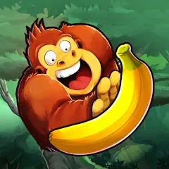 Скачать взлом Banana Kong (Банана Конг) [МОД Бесконечные монеты] на Андроид