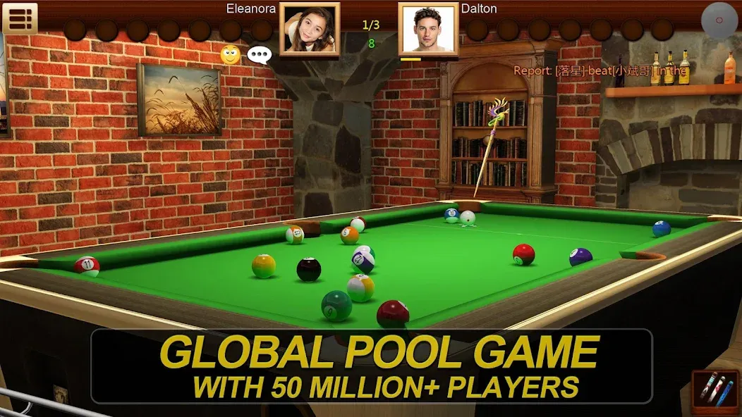 Real Pool 3D Online 8Ball Game (Реал Пул 3Д Онлайн 8Бол Гейм)  [МОД Menu] Screenshot 5