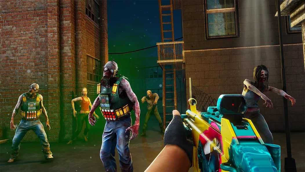 Zombination - FPS Zombie Games (Зомбинация)  [МОД Unlimited Money] Screenshot 2