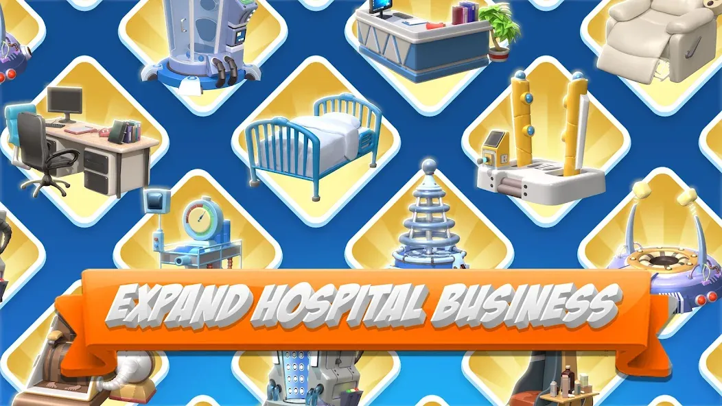 Sim Hospital2-Simulation (Сим Хоспитал2)  [МОД Menu] Screenshot 4