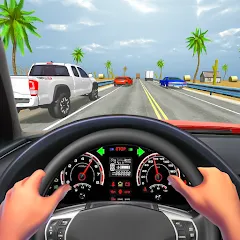 Скачать взлом Traffic Racing In Car Driving (Трафик Рейсинг Ин Кар Драйвинг)  [МОД Unlimited Money] на Андроид