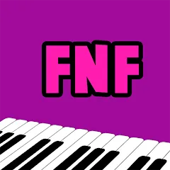 Скачать взлом FNF Piano (ФНФ Пиано)  [МОД Бесконечные монеты] на Андроид